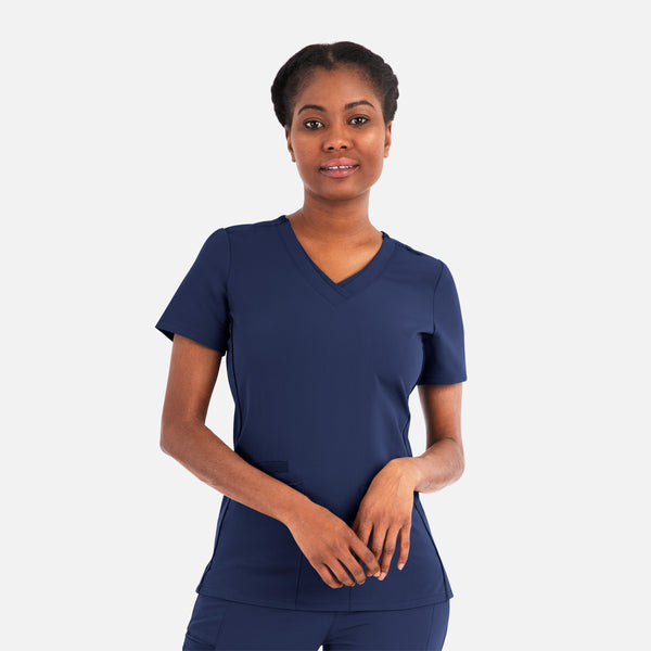 Women's 3 Pocket Matrix Pro Layered V-Neck Scrub Top
