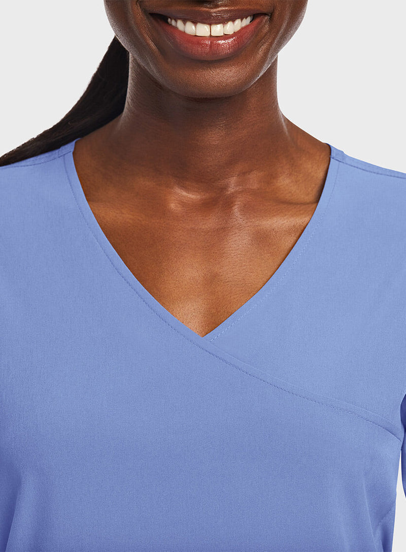 Cbl - Maevn Women's Scrub Tops - Back View
