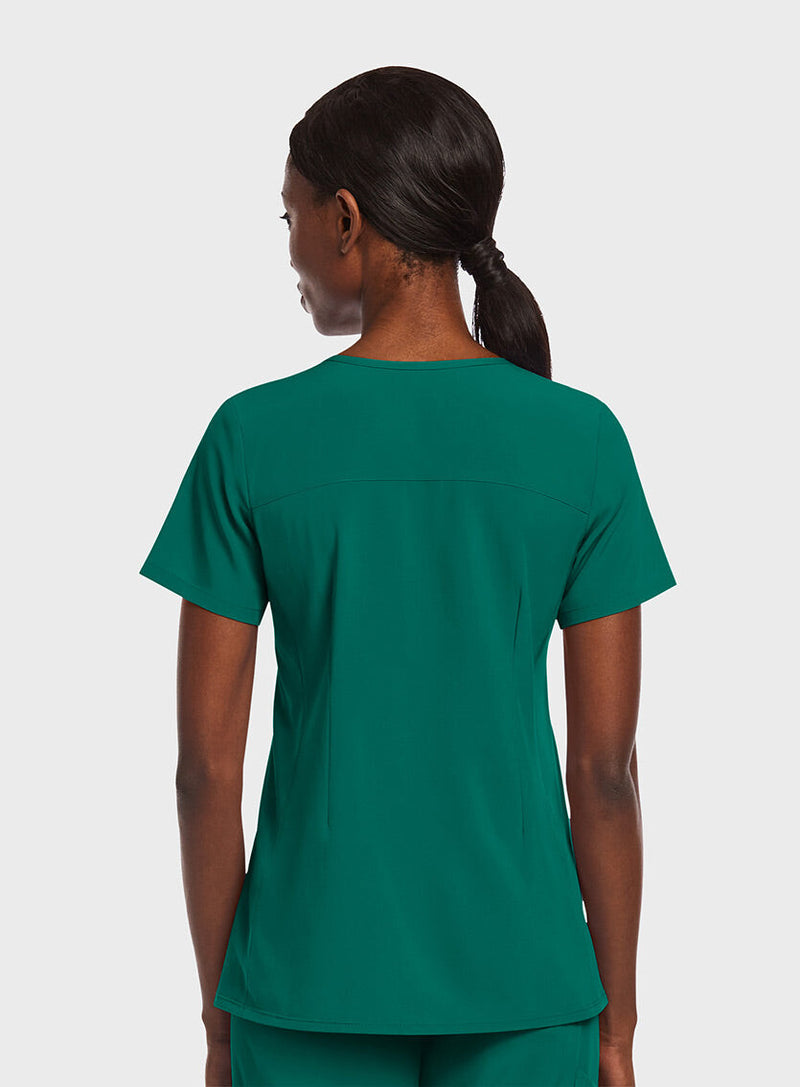 Htr - Maevn Women's Scrub Tops - Side View