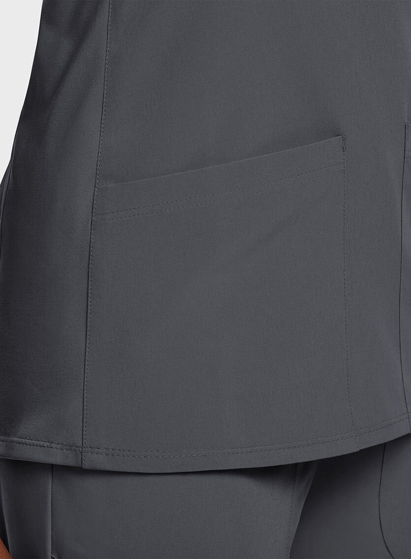 Pew - Maevn Scrub Tops - Detail View