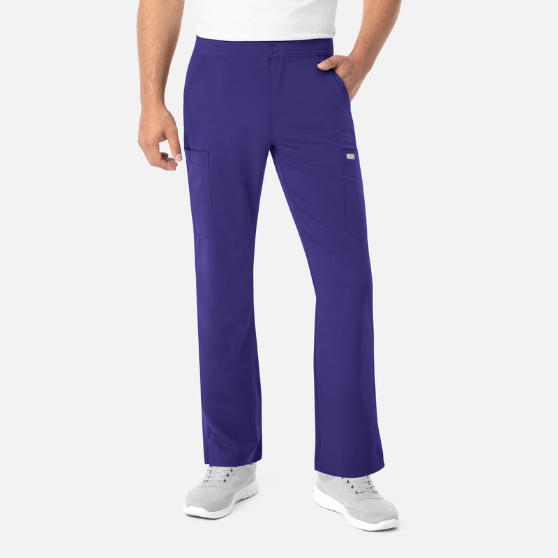 Grape - Maevn Scrub Pants - Detail View