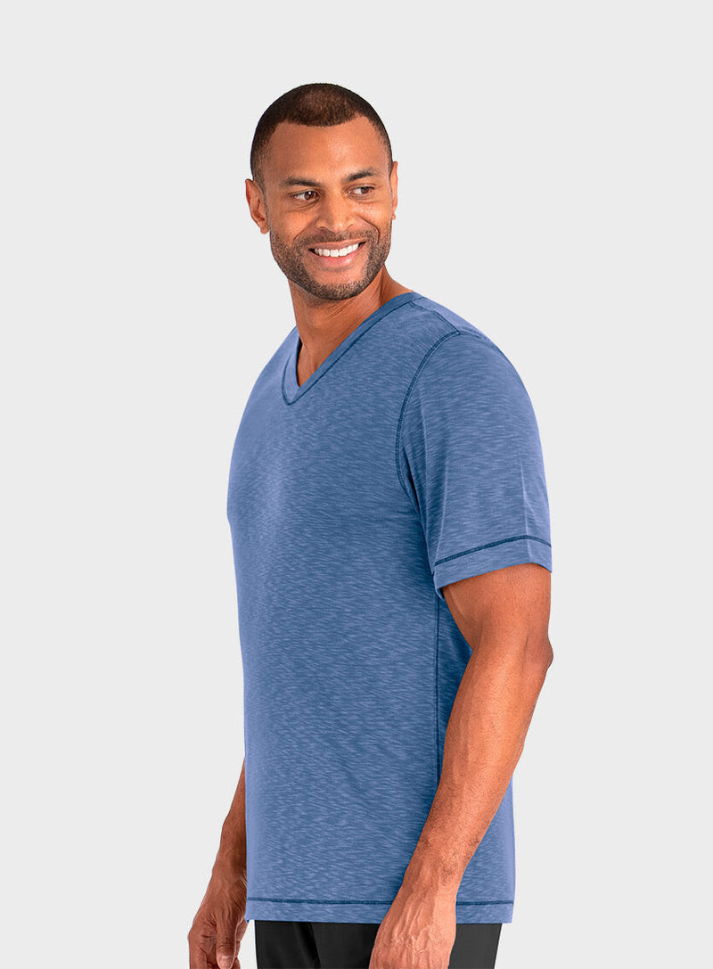Blu - Maevn Men's Underscrubs - Side View