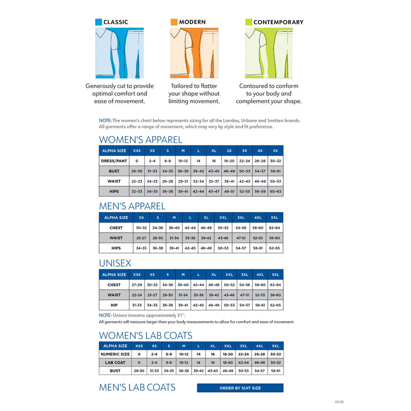 CEIL - Landau ScrubZone Women's 2 Pocket Mock Wrap Scrub Top for Nursing - Image 2