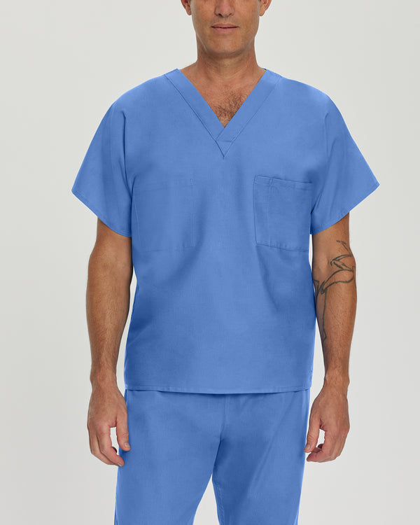 Unisex 1 Pocket Scrub Top