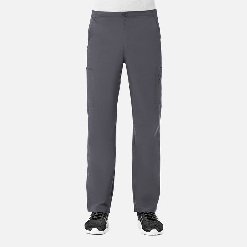 Pewter - Maevn Scrub Pants - Detail View