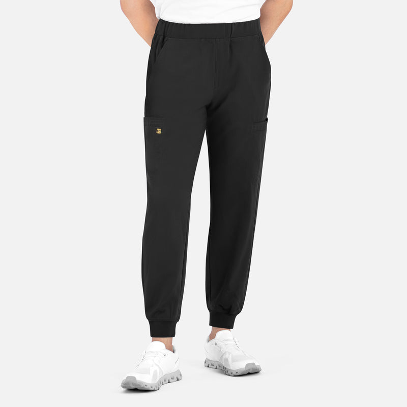 Black - Maevn Men's Pant - Front View