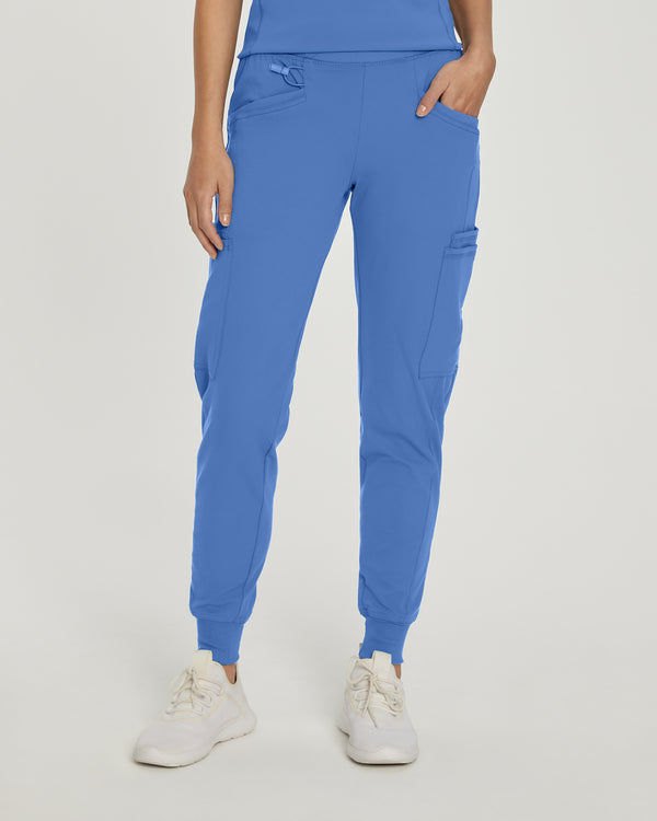 Urbane Impulse Women's 8 Pocket Jogger Activewear Scrub Pant for Nursing