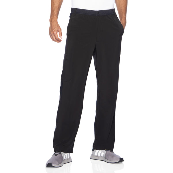 Urbane Performance Men's Knit-Panel Scrub Pants