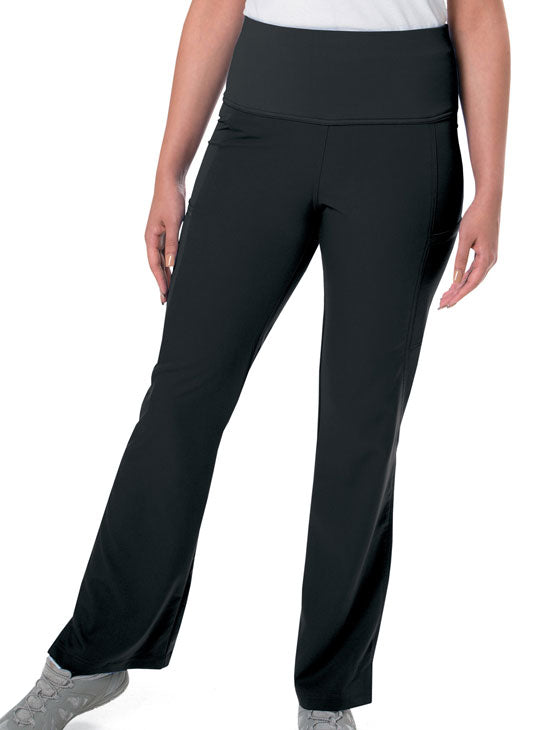 Black - Urbane Ultimate Women's PWRcor Compression Scrub Pant