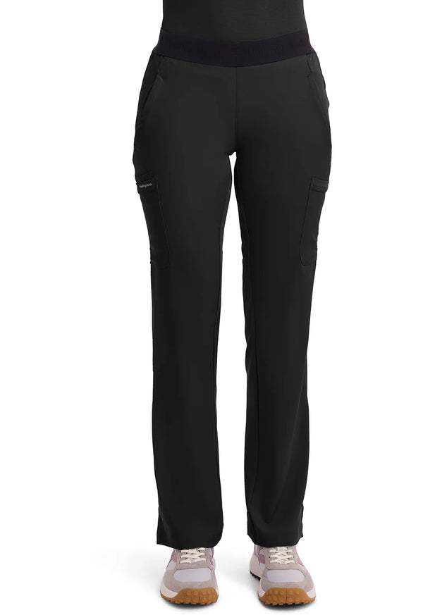 Healing Hands HH Works Women's Rachel Straight Leg Cargo Scrub Pant