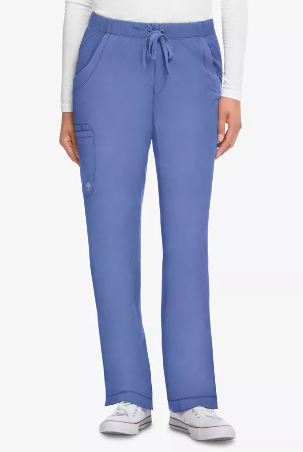 CEIL - Healing Hands HH Works Women's 6 Pocket Full Elastic Straight Leg Scrub Pant for Nursing - Image 1