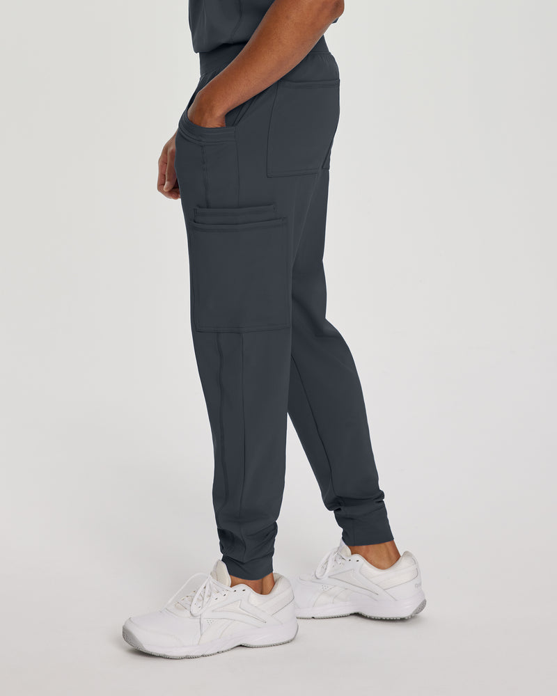 GRAPHITE - Urbane Impulse Men's Men's Jogger Activewear Scrub Pant for Nursing - Image 2