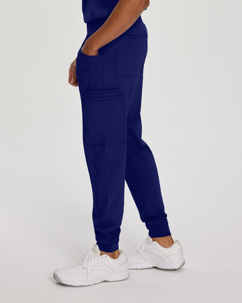 TRUE NAVY - Urbane Impulse Men's Men's Jogger Activewear Scrub Pant for Nursing - Image 2