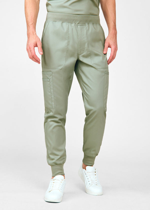Men's 7 Pocket Jogger Scrub Pants
