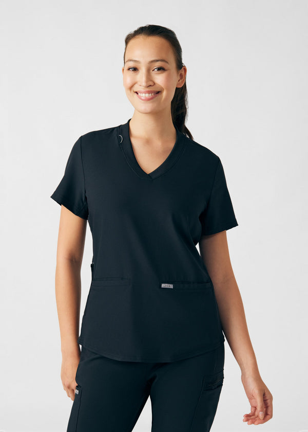 Women's 3 Pocket Forward Scrub Top