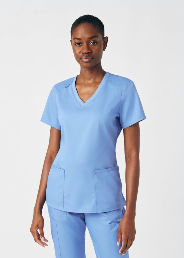 Women's 3 Pocket ProFlex Scrub Top