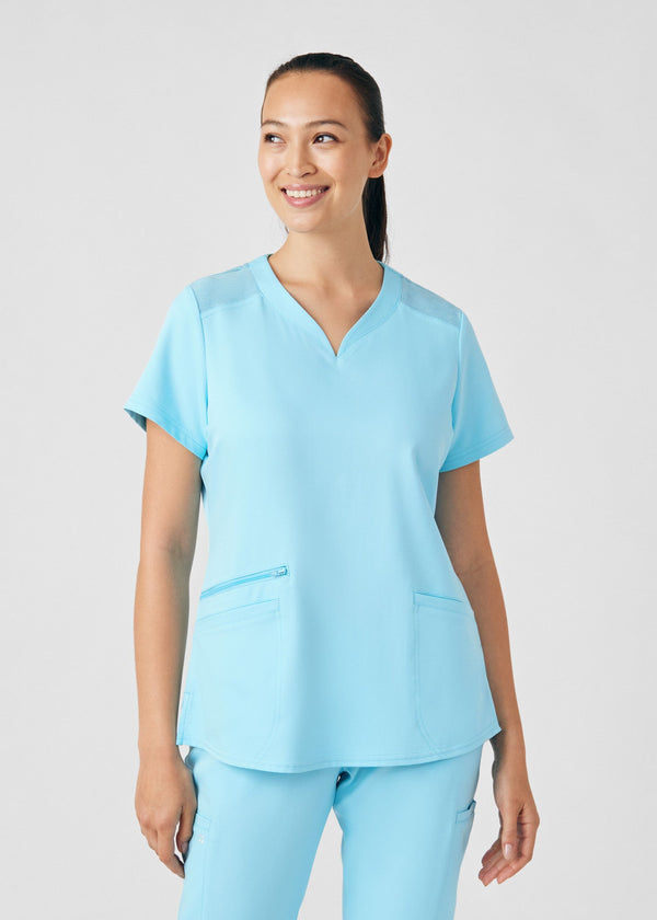 Women's 3 Pocket VIBE Scrub Top