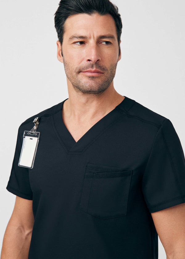 Men's 2 Pocket VIBE Scrub Top