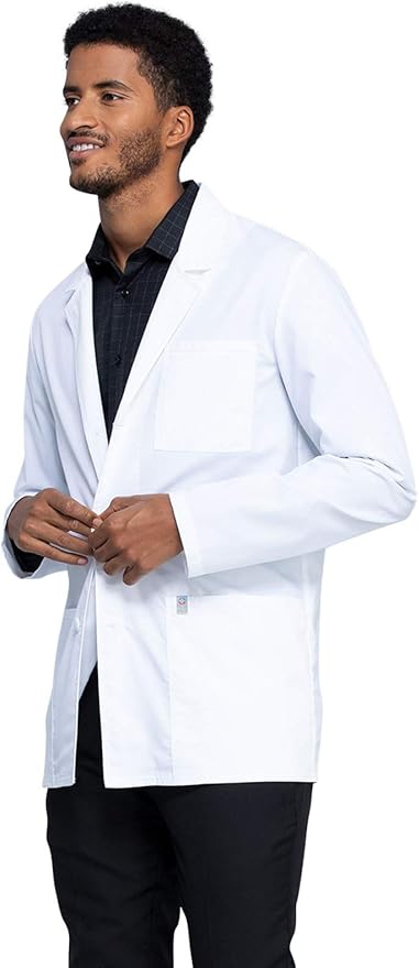 WHITE - Cherokee Workwear Revolution Women's V-Neck Scrub Top - Image 2