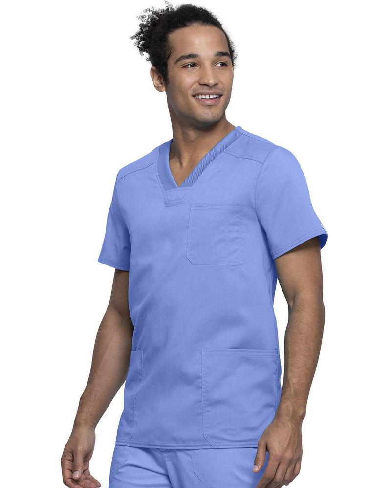 CEIL - Cherokee Workwear Revolution Tech Men V-Neck Scrub Top