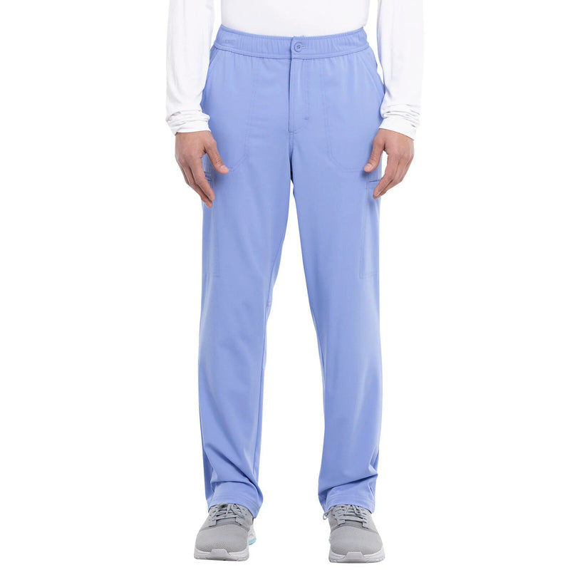 CEIL - Cherokee Euphoria Men's 8 Pocket Fly Front Cargo Scrub Pant for Nursing - Image 1