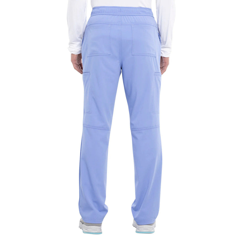 CEIL - Cherokee Euphoria Men's 8 Pocket Fly Front Cargo Scrub Pant for Nursing - Image 3