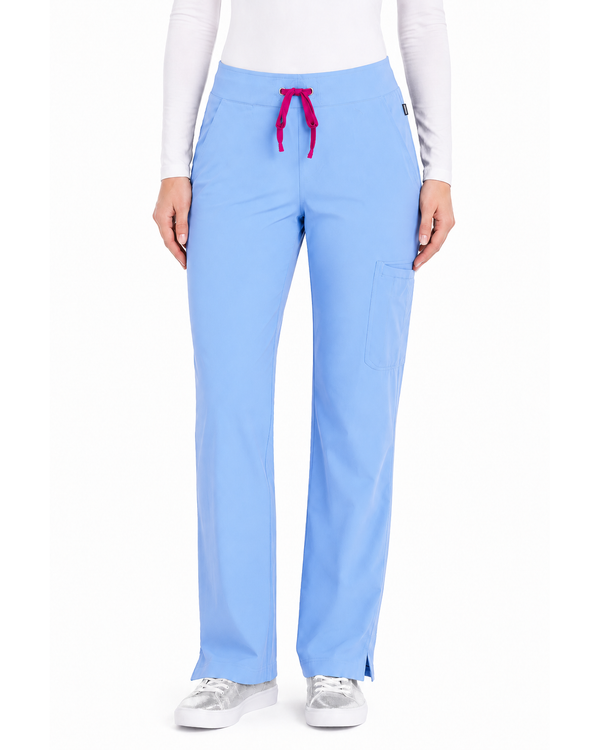 Women's 4 Pocket Cargo Straight Leg Scrub Pant for Nursing