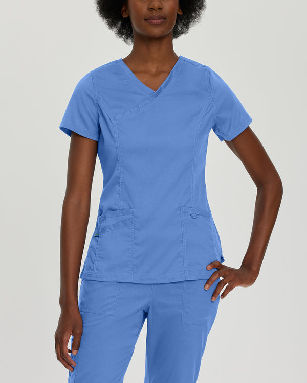 Women's 3 Pocket ProFlex Scrub Top