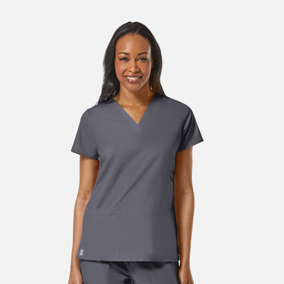 Women's 4 Pocket EON V-neck Scrub Top