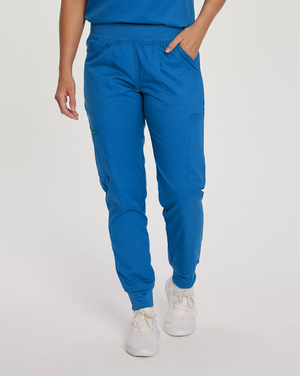 Women's 7 Pocket Jogger Scrub Pants