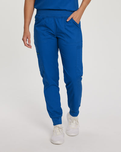Women's 7 Pocket Jogger Scrub Pants
