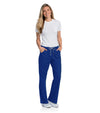 GALAXY BLUE - Landau All Day Women's 3 Pocket Full Elastic Cargo Scrub Pant - Image 1