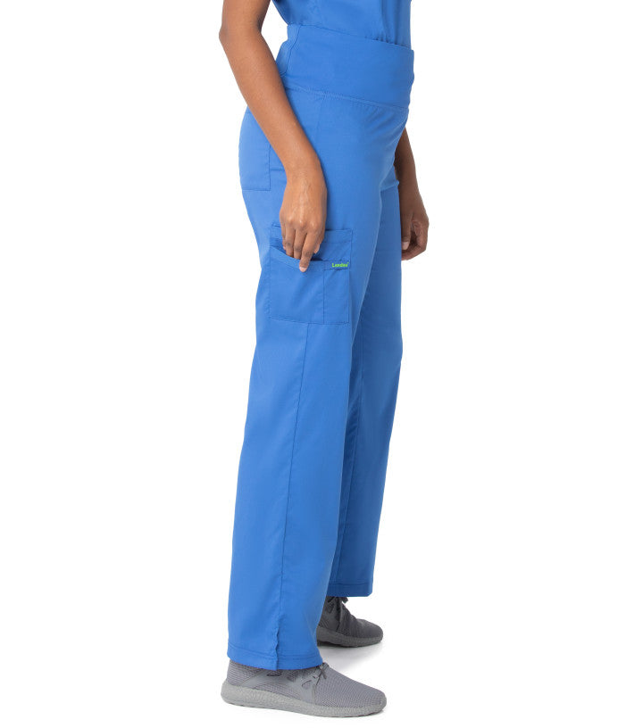 Landau ProFlex Women's PWRcor Compression Waist Cargo Scrub Pant