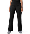 Black - Landau ProFlex Women's PWRcor Compression Waist Cargo Scrub Pant