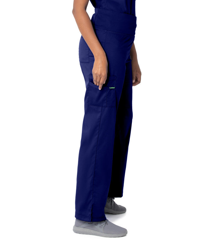 Landau ProFlex Women's PWRcor Compression Waist Cargo Scrub Pant