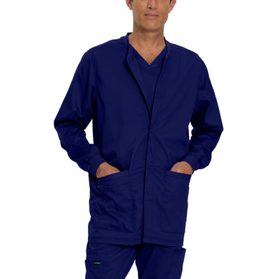 Men's 3 Pocket Warm-Up Scrub Jacket