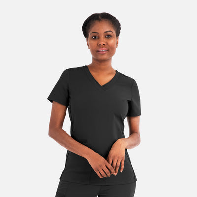 Women's 3 Pocket Matrix Pro Layered V-Neck Scrub Top
