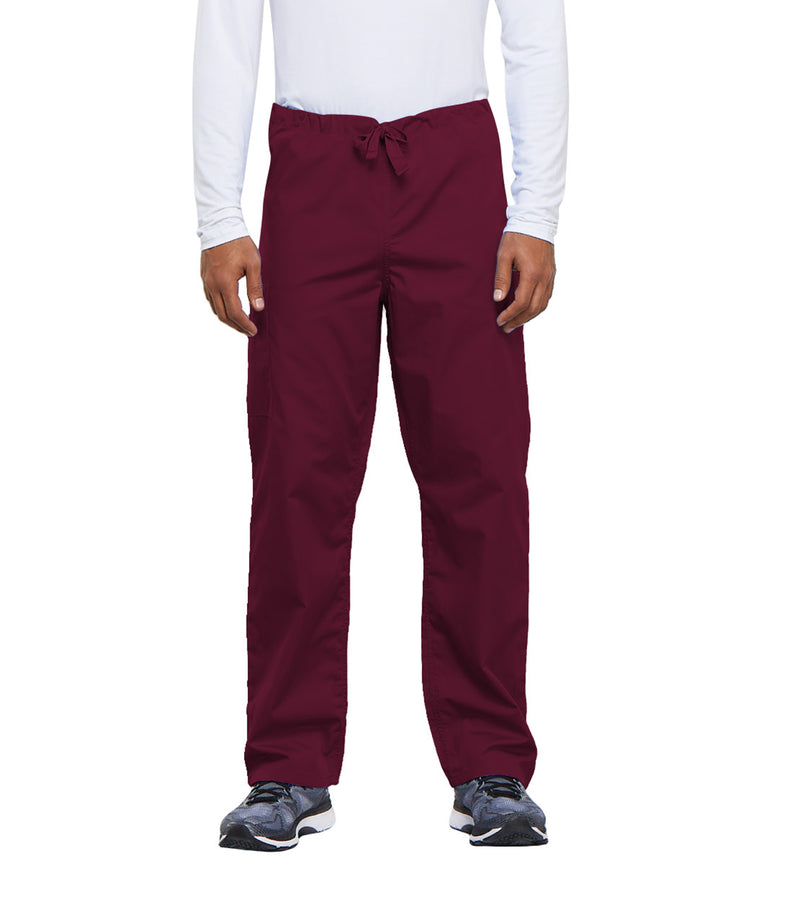 Wine - Cherokee Unisex Pant - Front View