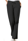 Black - Cherokee Women's Pant - Front View