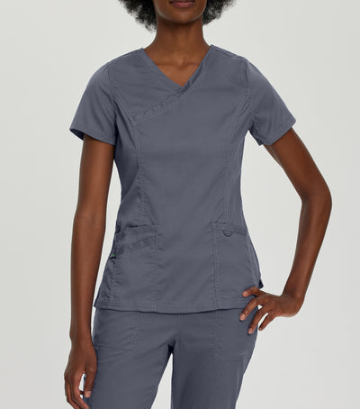 Women's 3 Pocket Scrub Top