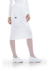 White - Cherokee Women's Skirt - Front View