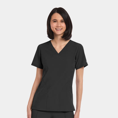 Women's 3 Pocket V-Neck Scrub Top