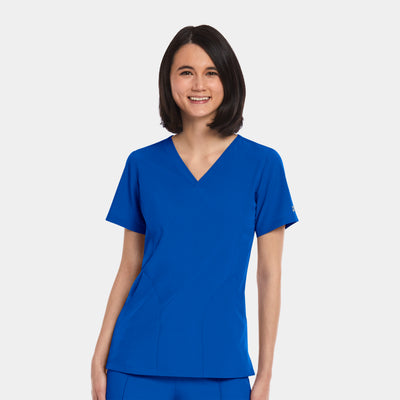 Women's 3 Pocket V-Neck Scrub Top