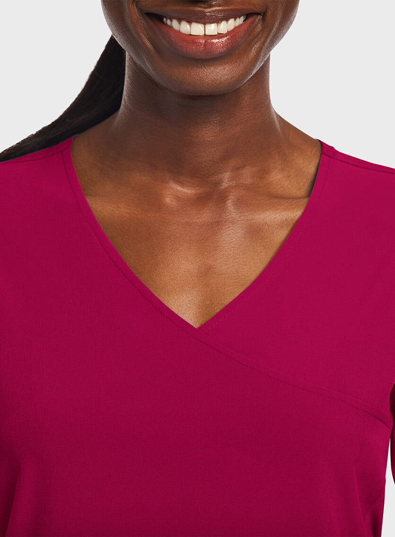 Cjb - Maevn Women's Scrub Tops - Back View