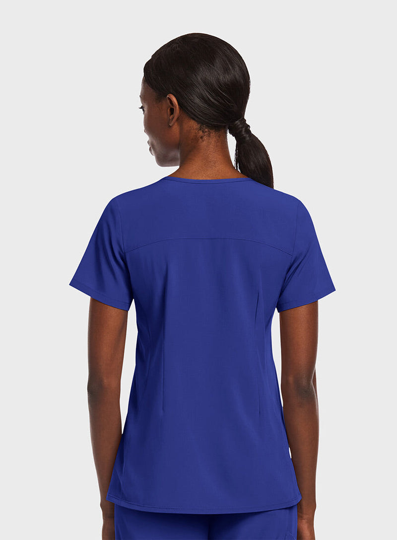 Gbl - Maevn Women's Scrub Tops - Side View