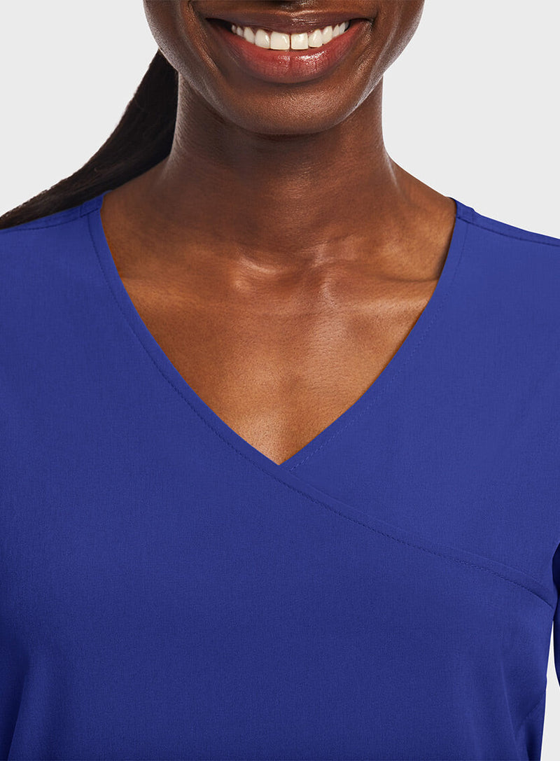 Gbl - Maevn Women's Scrub Tops - Back View