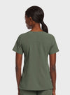 Olv - Maevn Women's Scrub Tops - Side View