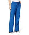 Royal - WonderWink WonderFLEX Faith Women's 6-Pocket Stretch Boot Cut Cargo Scrub Pant