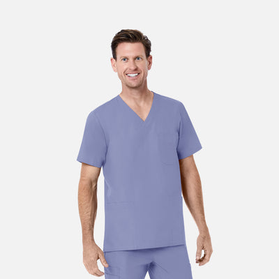 Men's 4 Pocket V-Neck Scrub Top