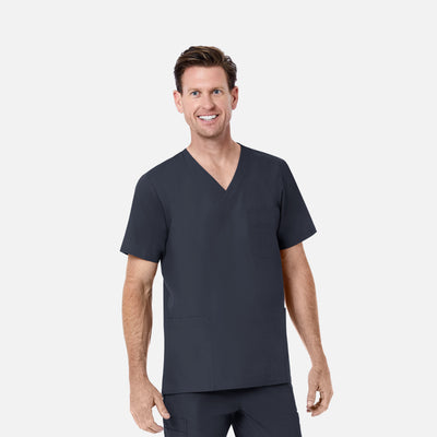 Men's 4 Pocket V-Neck Scrub Top